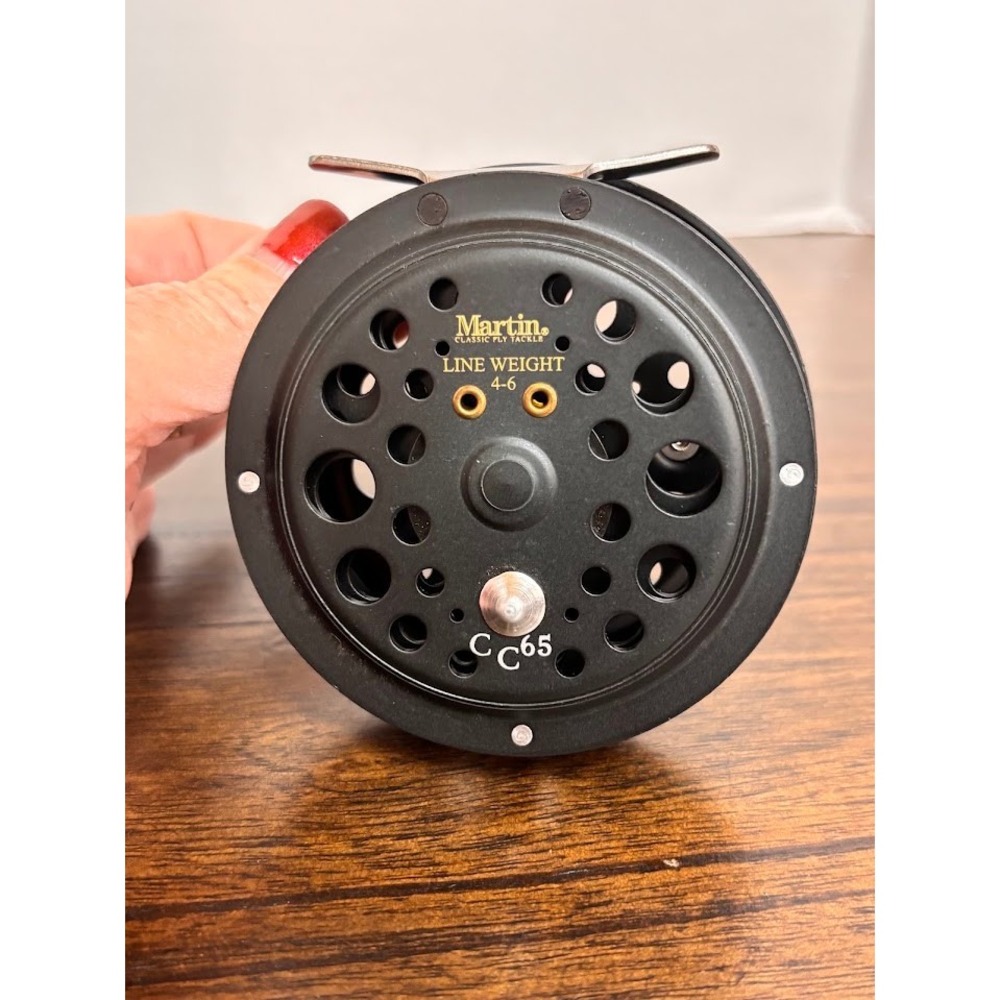 Martin Caddis Creek CC65 Fly Fishing Reel Line Weight 4-6 with Neoprene Case